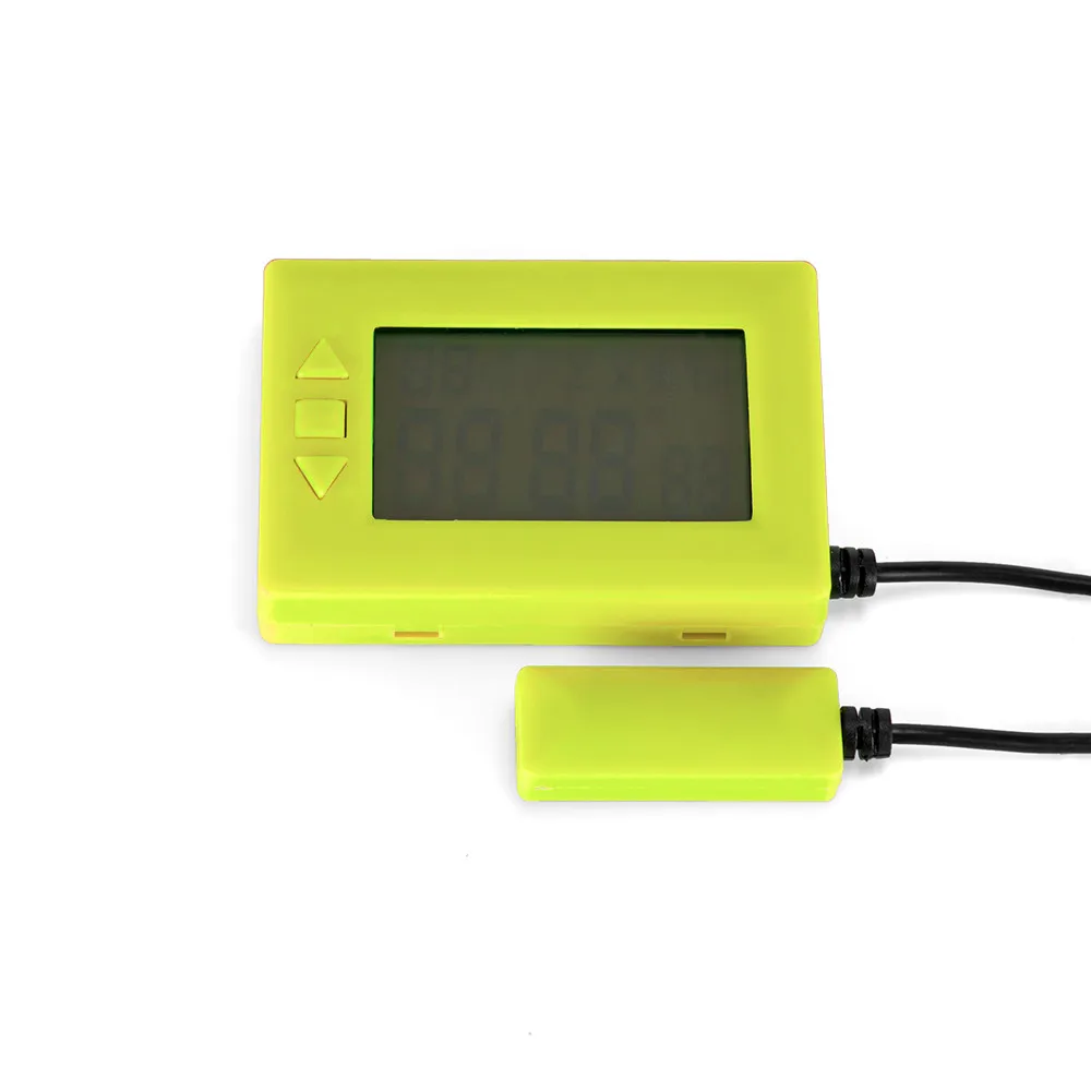 only Receiver yellow Одобренный CE V3 Lap таймер 1" интервальный рекордер набор приемник инфракрасный УЛЬТРАКРАСНЫЙ+ передатчик для мотоцикла картинг гоночный трек - Цвет: only Receiver yellow