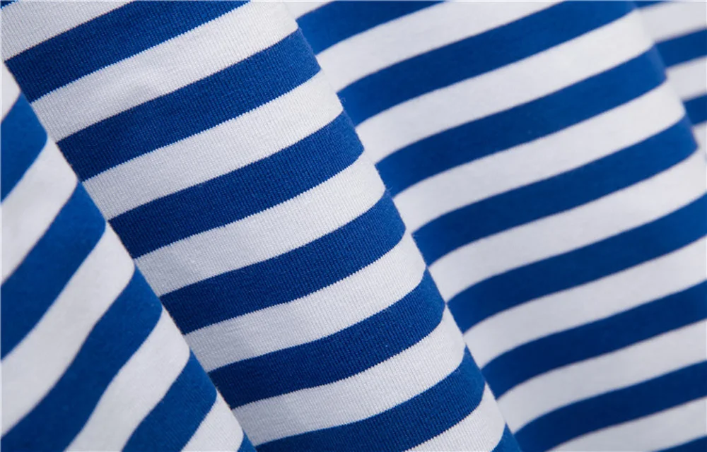 Женская футболка в полоску универсальная свободная японском ретро стиле с