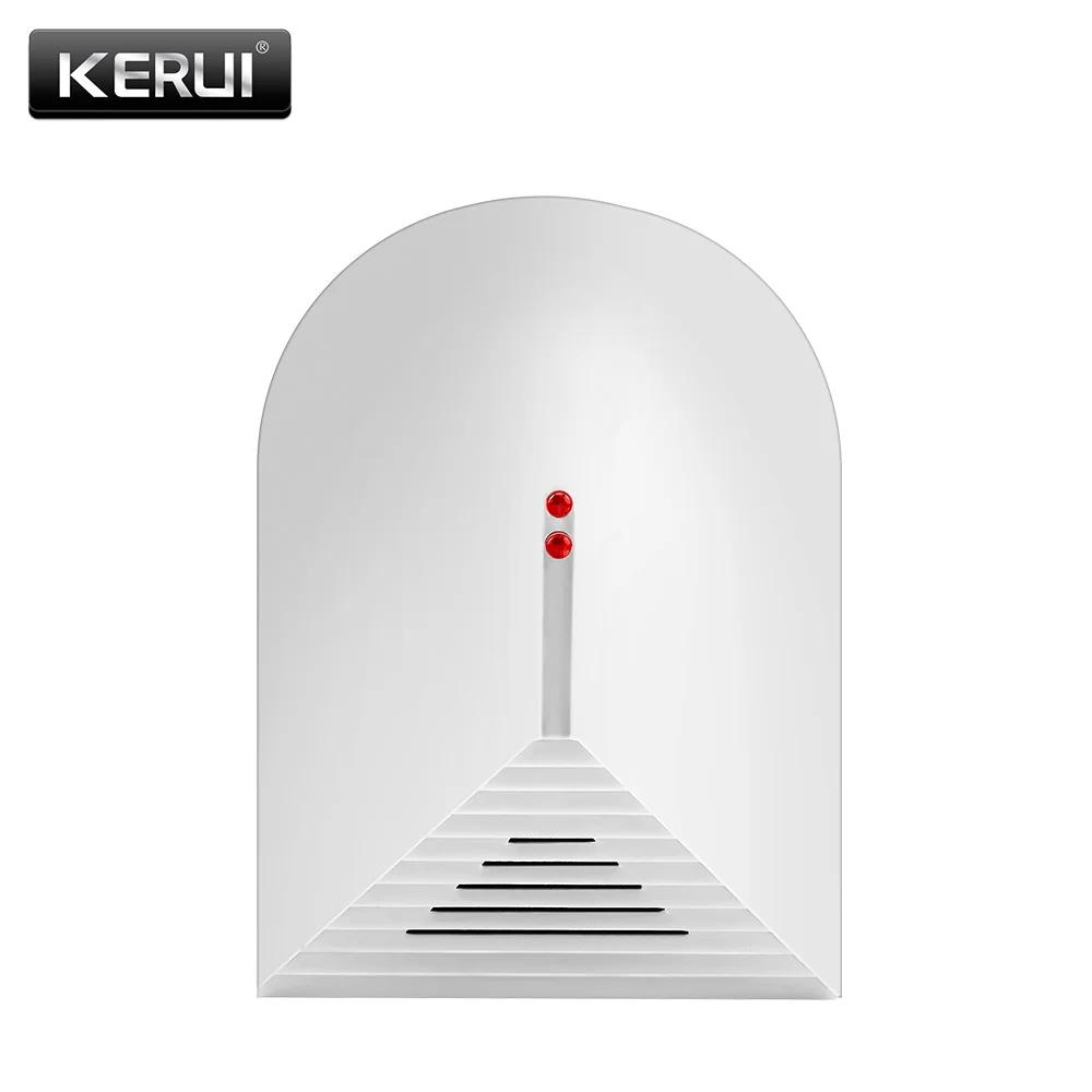 Новый беспроводной детектор стеклянного трека для охранной системы KERUI PSTN GSM 433
