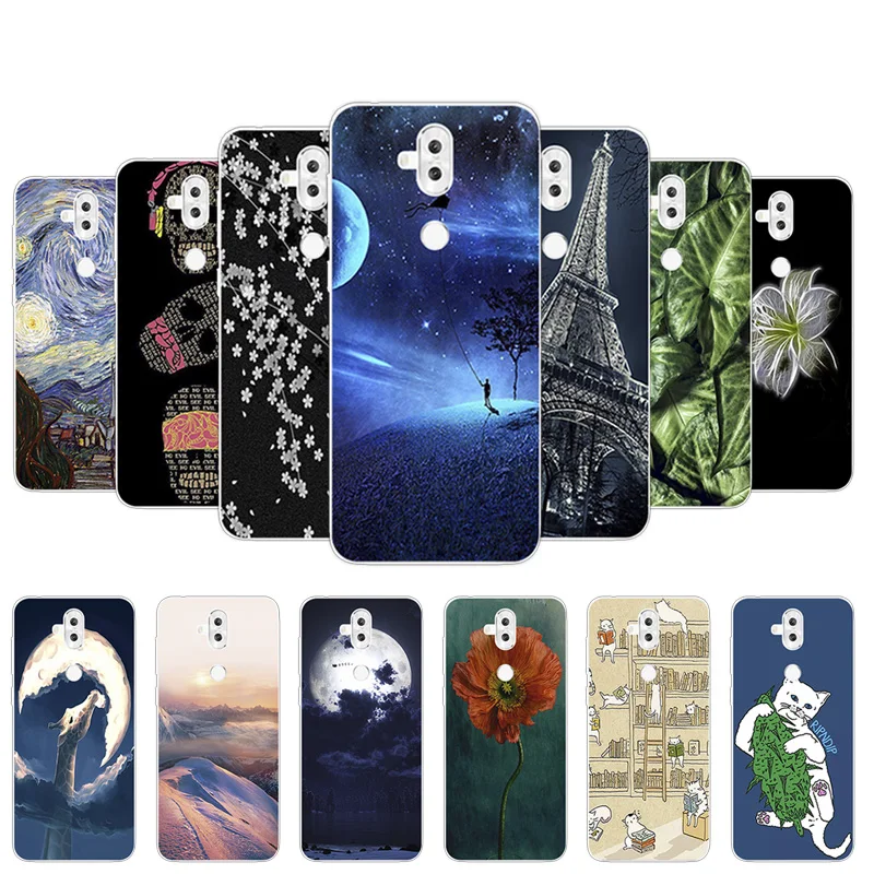 Чехол для Asus Zenfone 5 Lite ZC600KL 6 0 дюйма ZF5Q X017D прозрачный силиконовый чехол из ТПУ с
