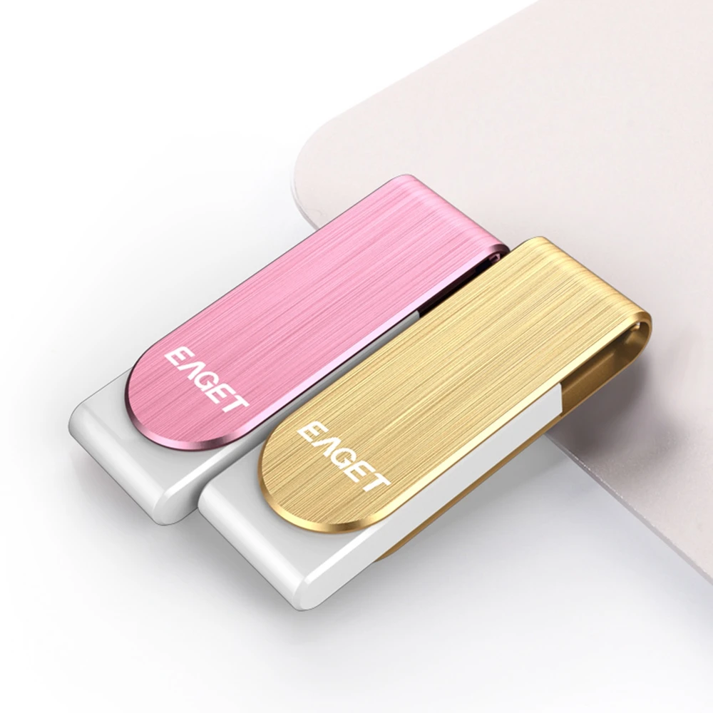 Eaget F50 16 ГБ высокое Скорость USB 3.0 Flash Drive Memory Stick 360 Вращение 32 64 128 | Компьютеры и офис