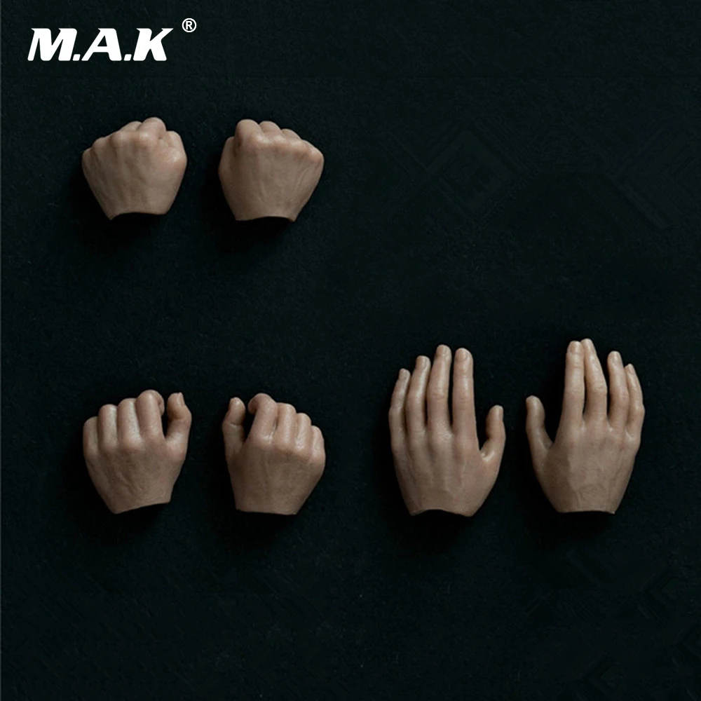 

3 Pairs/ Set Pairs of the Hand Model 1:6 Scale Man Hand Model For 12" Male Action Figure Body