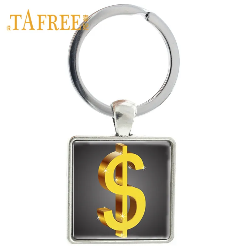 TAFREE 2018 брелок в виде символа доллара США для ключей цепочка женщин сумка