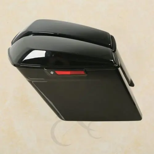 Удлиненная растягивающаяся сумка для мотоцикла седло 5 дюймов сумки с черной