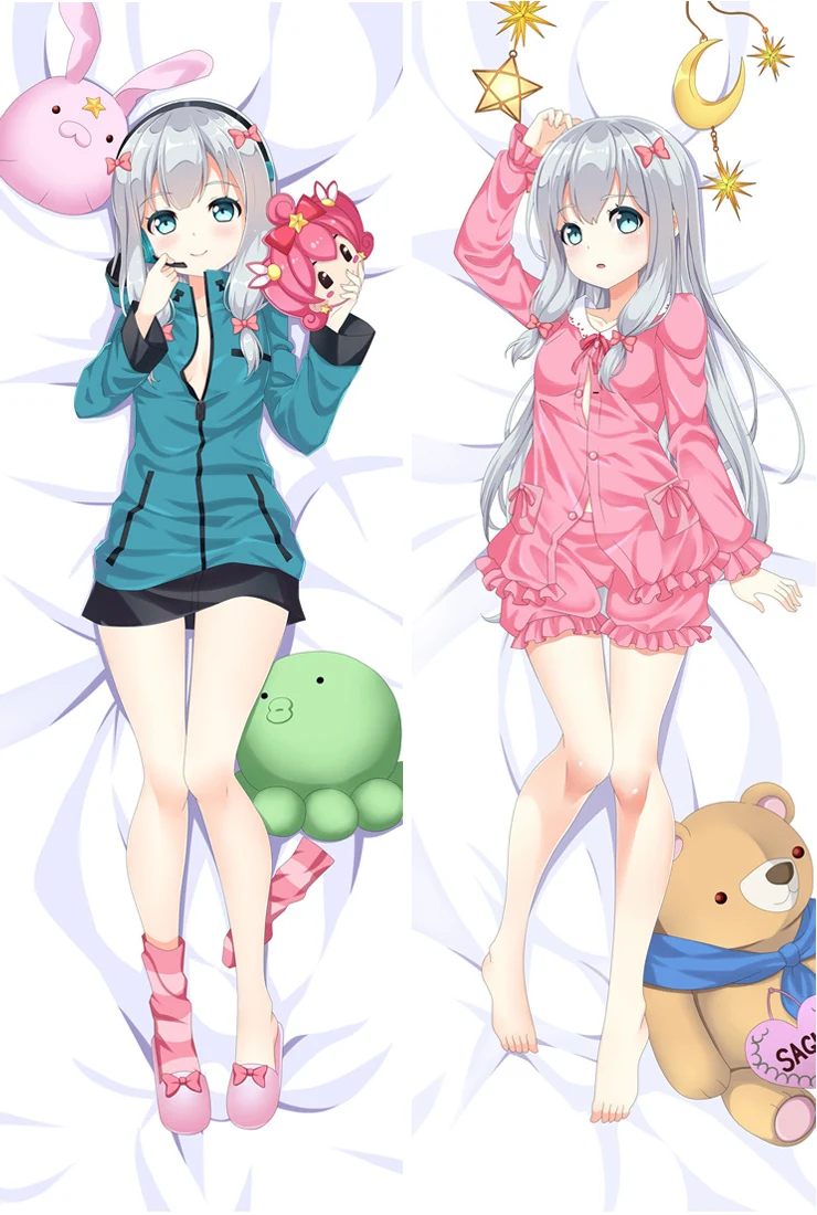 2019 Февраль обновление аниме эроманга сенсей Izumi Sagiri Dakimakura Декоративная Подушка