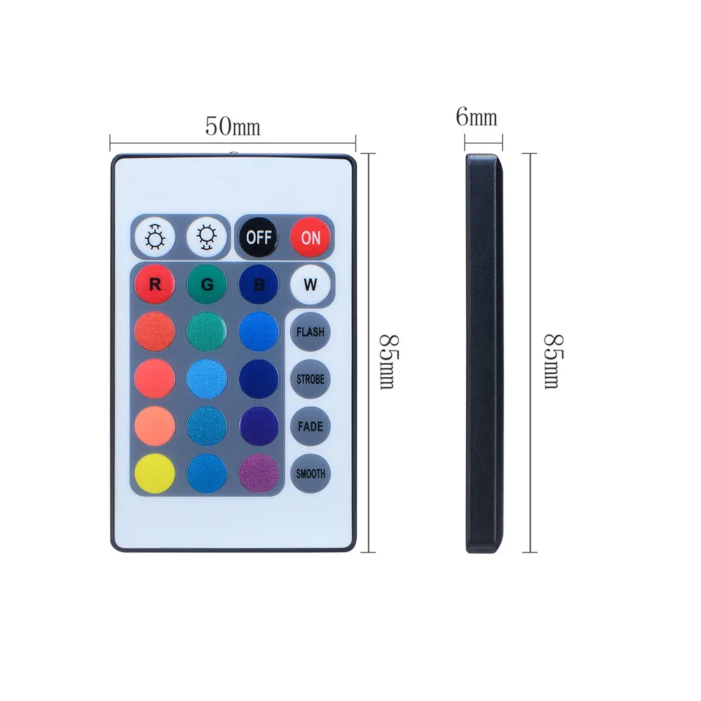 24Key ИК-пульт дистанционного управления контроллер RGB для 3528 5050 светодиодной ленты