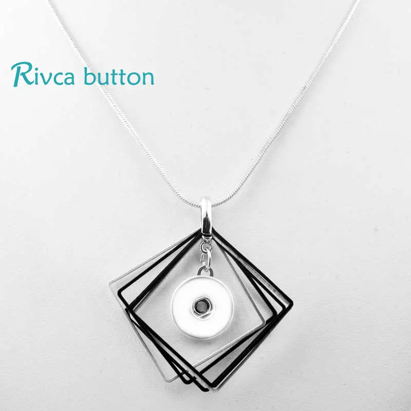 Rivca Snap Button Necklaces &amp Pendants Jewelry Fishion Angel Wings Antique Silver/Gold Colour Women Choker P01037 | Украшения и
