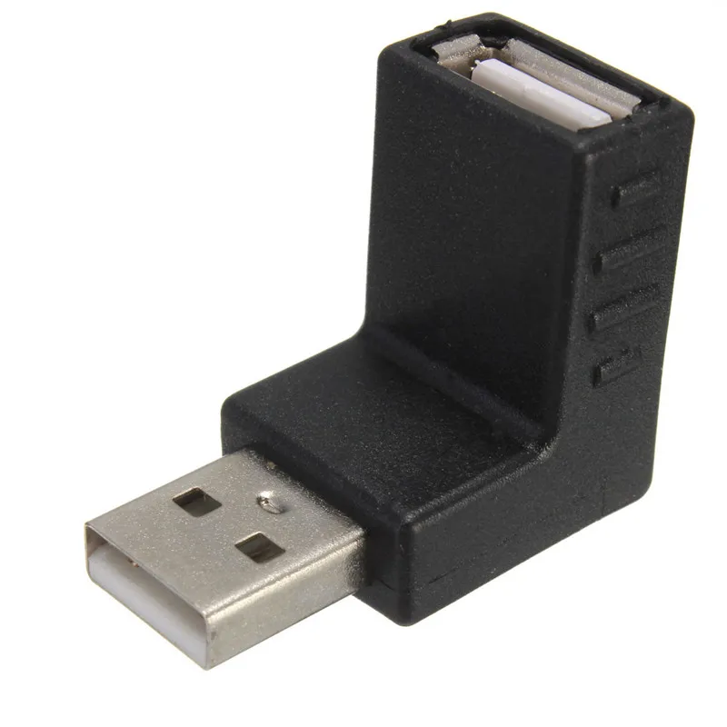 Connector Plug 90 Degree Left Right Up Down USB Male to Female Angled L Shaped Adaptors Extension Adapter | Компьютеры и офис