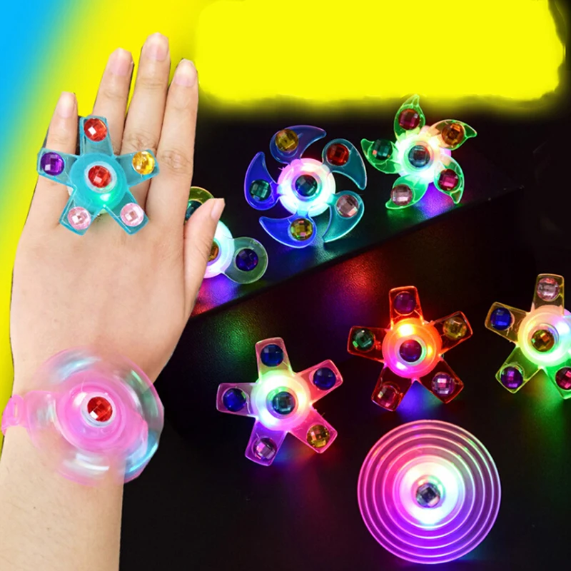 Светильник Fidget Spinner кольцо для снятия стресса игрушки вечерние товары | Игрушки и