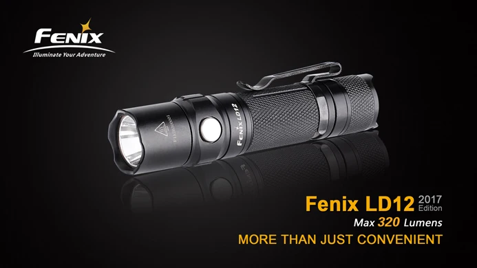 Фонарик Fenix LD12 CREE XP-G2 R5 нейтральный белый светодиодный 320 люмен AA/14500 | Лампы и
