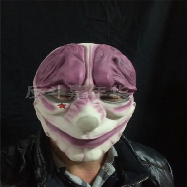 Латексная Маска для Хэллоуина высшего класса вечерние страшные маски клоуна