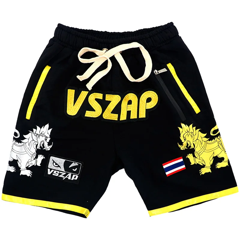 VSZAP боевые шорты ММА Муай Тай фитнес Санда Боевые искусства BJJ бой кикбоксинг для