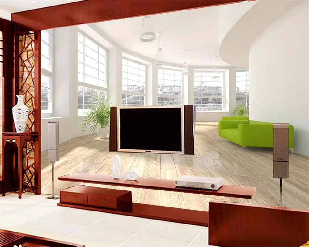 3D обои Beibehang на заказ настенные комнатные 3d для коридора стерео фоны телевизора