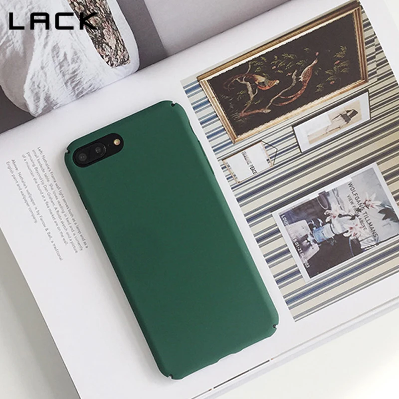 Чехол для iphone 7 6 s 8 Plus 5 5S роскошный ультра тонкий цветной матовый жесткий чехол |