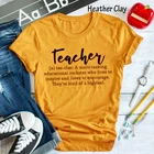 Женская желтая одежда, футболка для учителя, буквенный лозунг, футболка Tumblr, популярные эстетические топы, модные подарочные рубашки для девушек для учителя, наряды