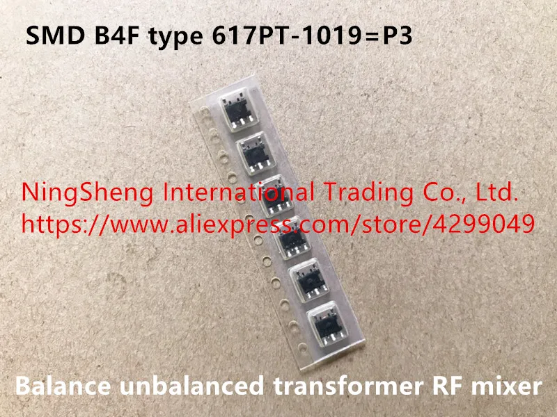 Оригинальный новый 100% SMD B4F Тип 617PT 1019 = P3 баланс несбалансированный трансформатор