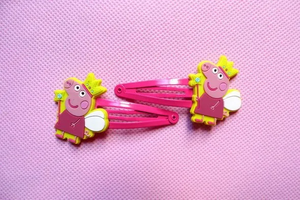 2013 New baby headdress peppa pig BB clip hairpin George | Детская одежда и обувь