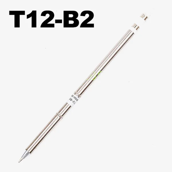 4pcs B2 T12 наконечник для hakko T12-BC2 C1 BL B2 паяльник наконечники серии T12 паяльная станция FX-951 - Цвет: 4pcs B2