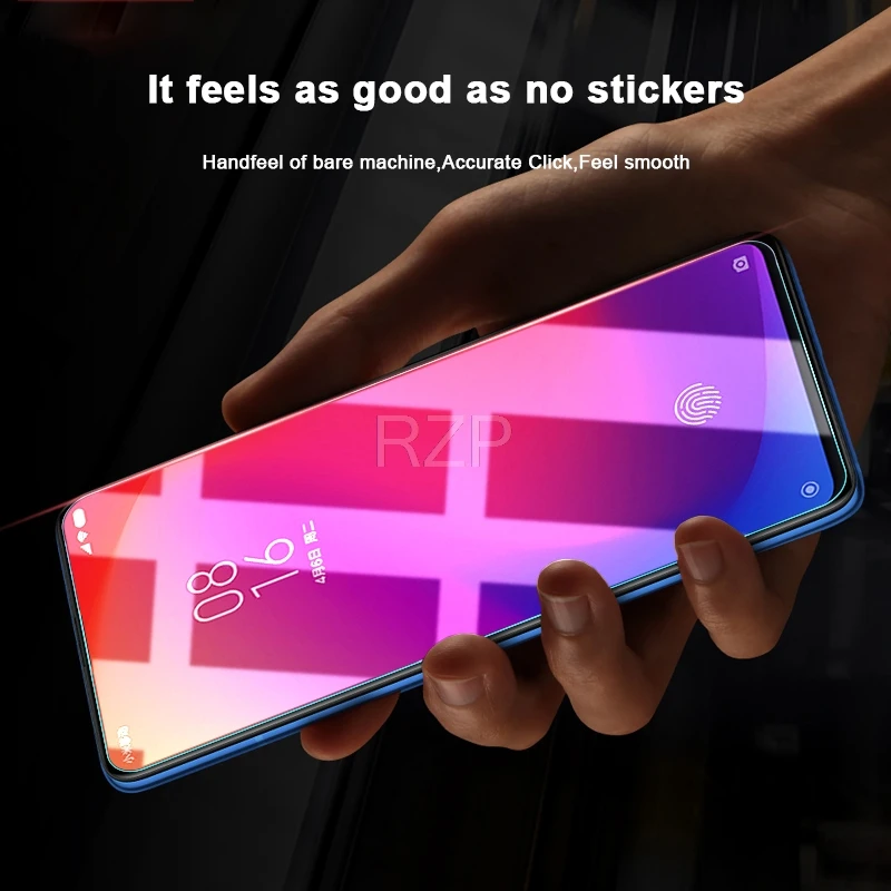 Защитное стекло RZP 9H закаленное с полным покрытием для Xiaomi Redmi K20 Pro Защита экрана K