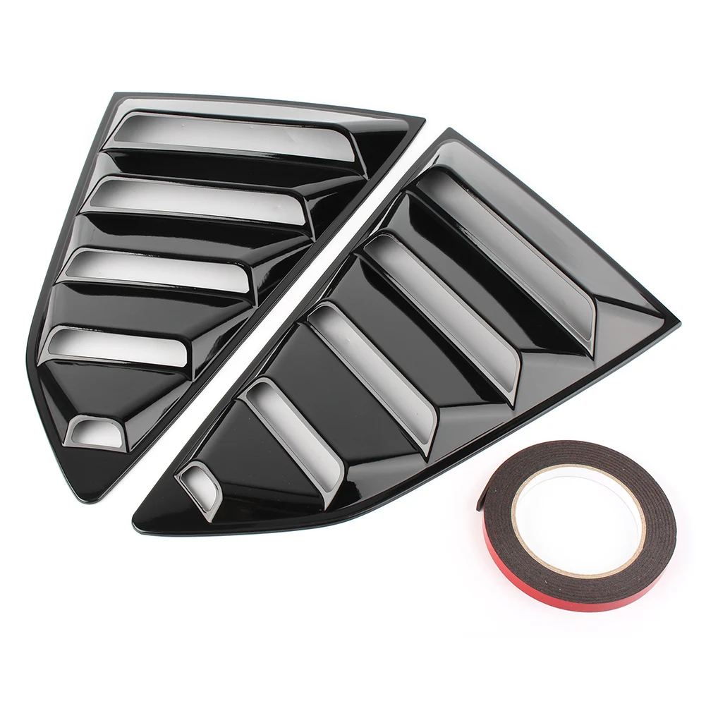 For Chevy Camaro 2016 2017 2018 3 Colors Auto Car Accessories 2x Rear Side Window Louver Vent Cover Replacement Grille | Автомобили и