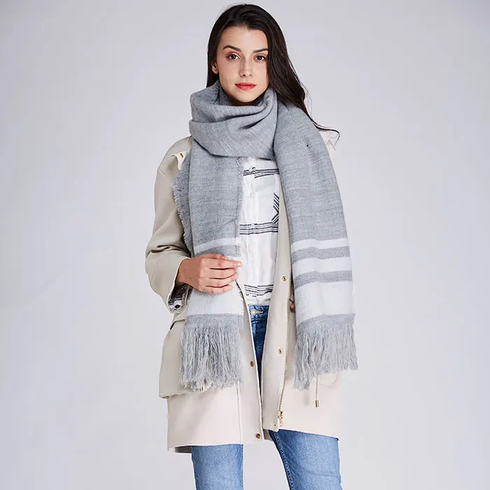 2017 Брендовое кашемировое дизайнерское одеяло шарф в клетку Женская модная