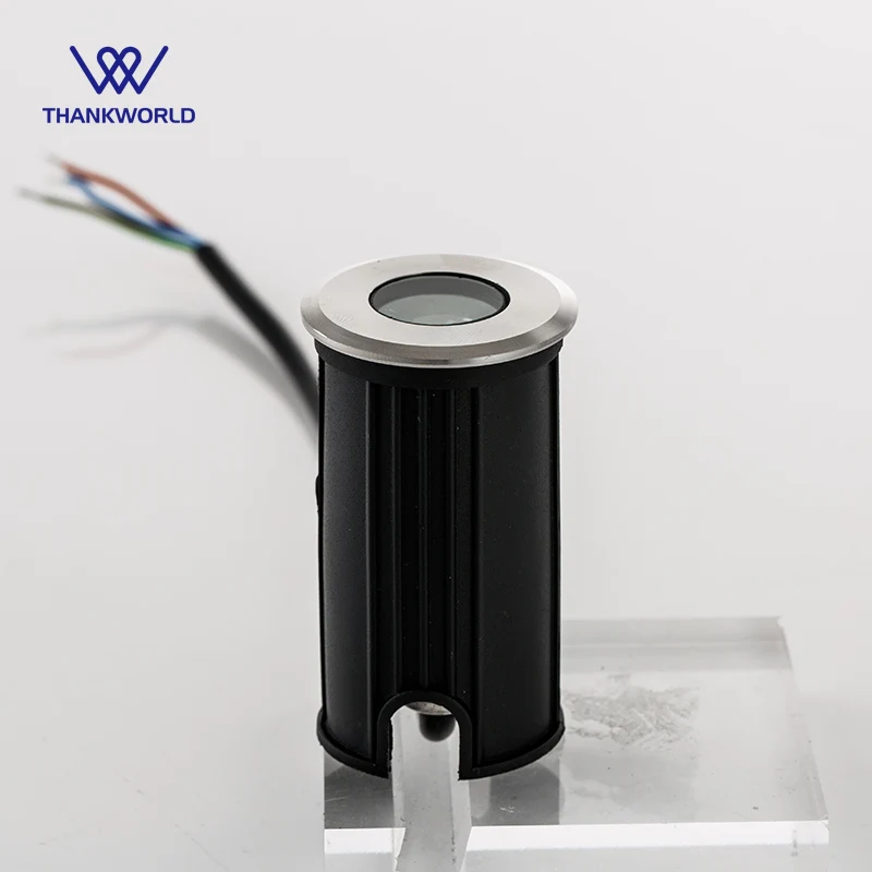 Утопленный светодиодный напольный светильник из нержавеющей стали 110 в 220 в|led