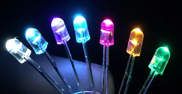 

1000PCS x 3mm Pink Warm White Red Green Blue Yellow Orange Purple Clear Lens LED Diode Ultra Bright LED For Mechanical keyboard