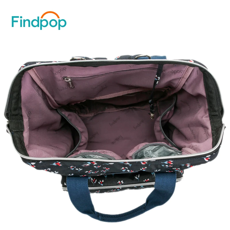 Вместительные женские рюкзаки Findpop новинка 2018 с цветочным принтом для женщин 3