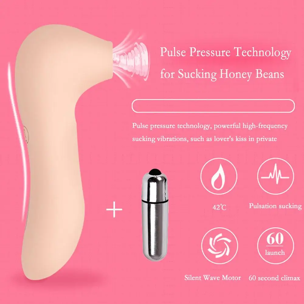 Женский Вибратор сосание игрушки 10 скоростей сильный вибрационный Большой