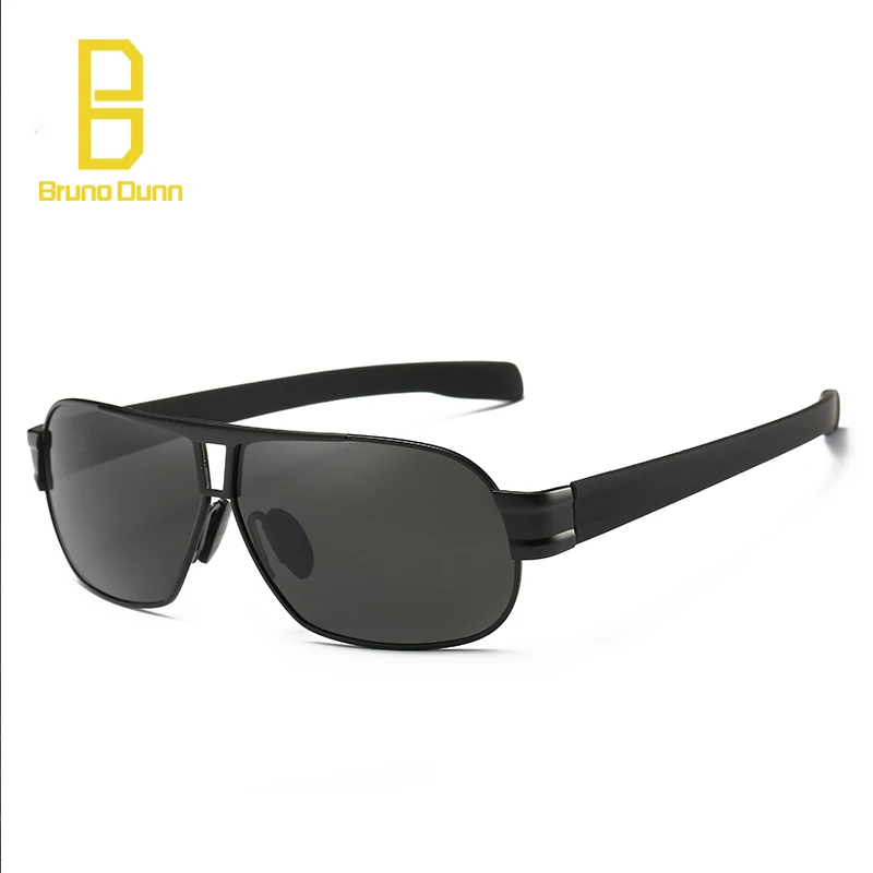 Мужские солнцезащитные очки Бруно Данн брендовые дизайнерские поляризационные