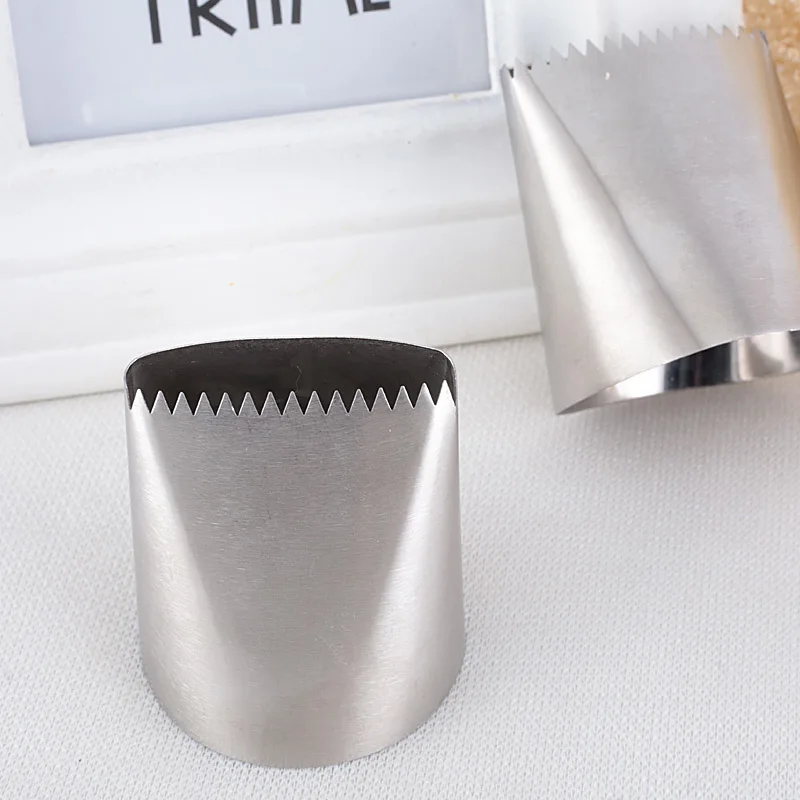 Очень Большая насадка из нержавеющей стали кондитерские насадки для