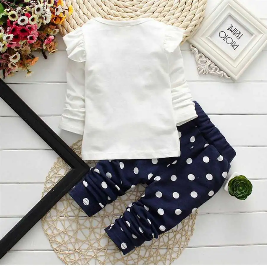 Girls Clothes Girl Suit Minnie Holiday Children Sets Mickey Kids T-shirt Legging Pants Sports Toddler Clothing | Детская одежда и