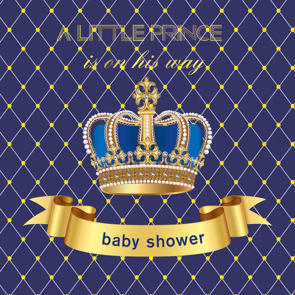 Фон для фотосъемки с золотой короной принцессы фон Виниловый детей | Электроника