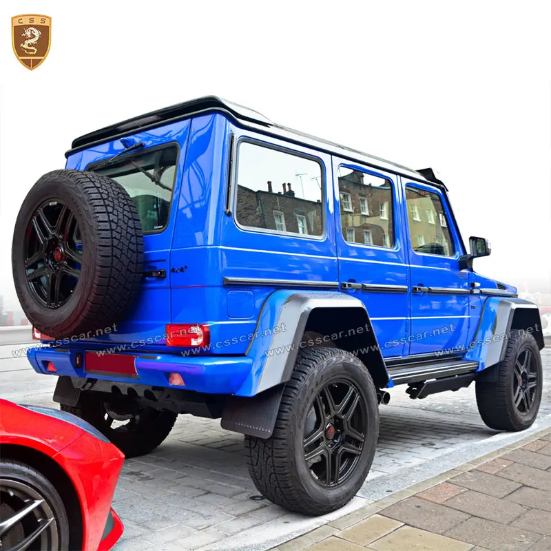 Комплект кузова автомобиля задний спойлер из углеродного волокна для Mercedes Benz G
