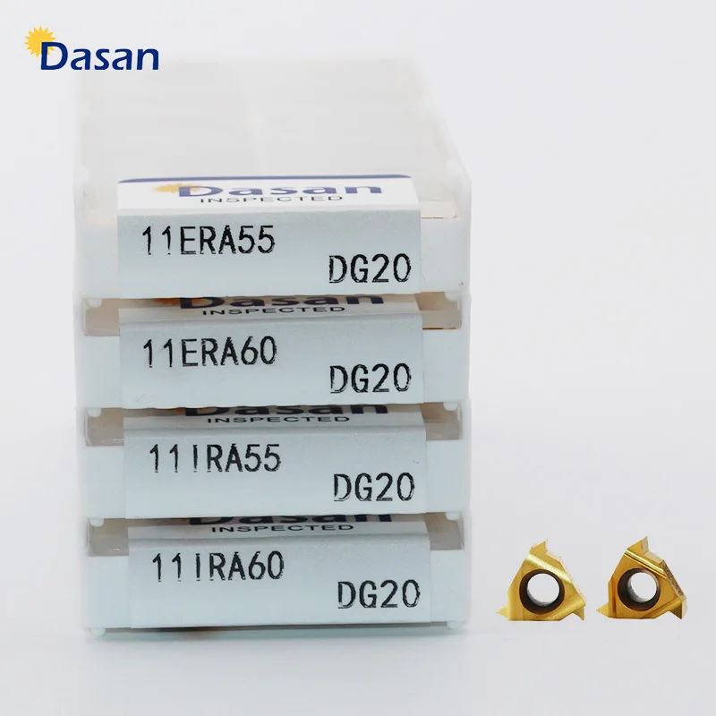 16ER вставки AG60 11ER A55 A60 11ir a60 CNC Высокое качество карбид резьба токарный инструмент расточные стержни Резьбовая вставка для стали