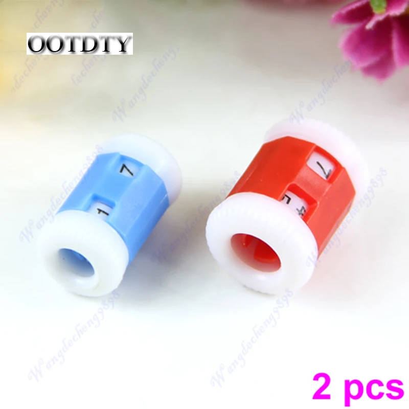 

2 шт., пластиковые спицы OOTDTY, 2 размера