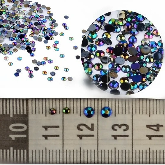 Новинка 300 шт. украшение для ногтей на руле акриловый горный хрусталь Гель лак