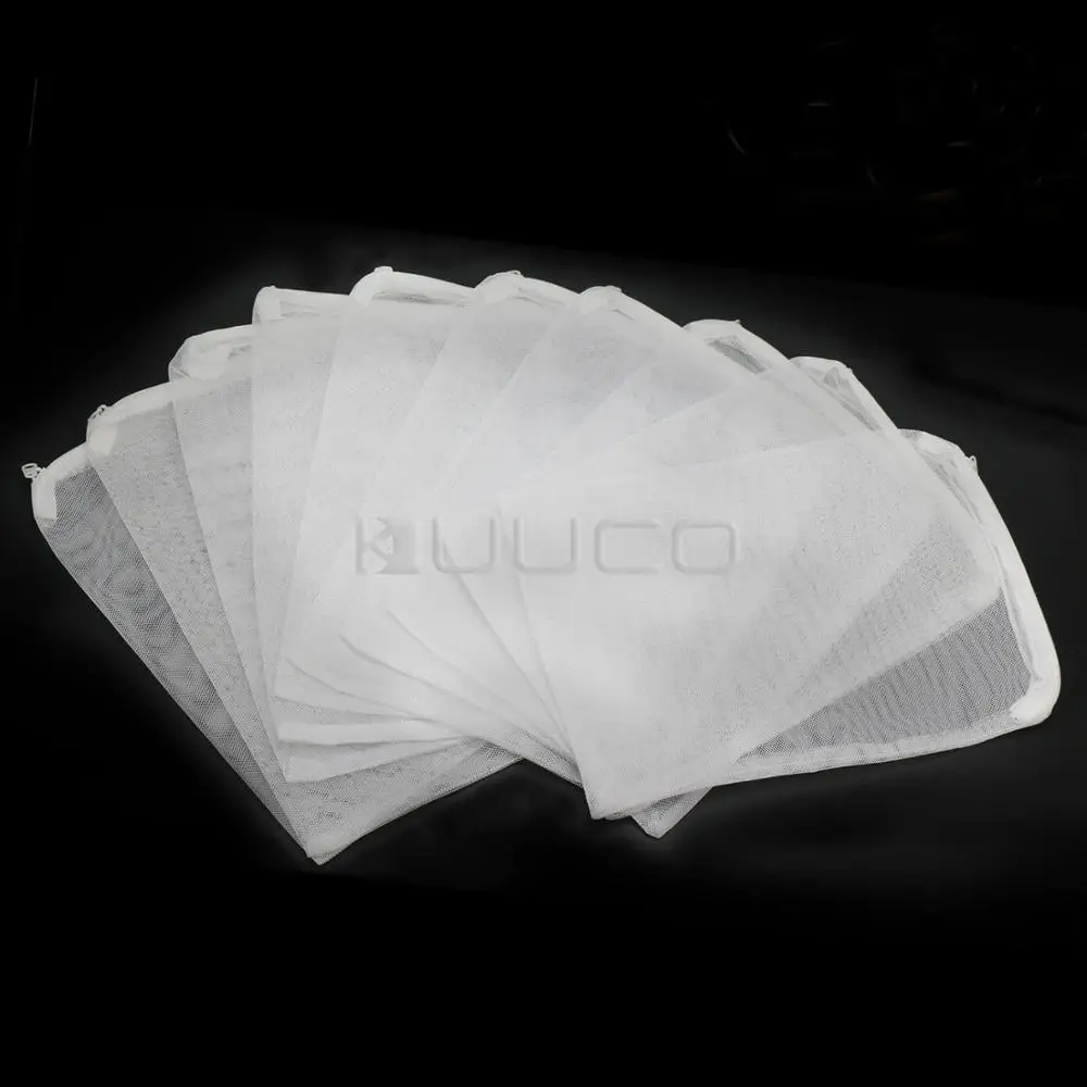 

50 PCS/LOT Filter Bag/Nylon Mesh Bag/Aquarium Mesh Bag/storage bag for pack Pellet Carbon/ Bio Balls/Ceramic Rings/gravel etc