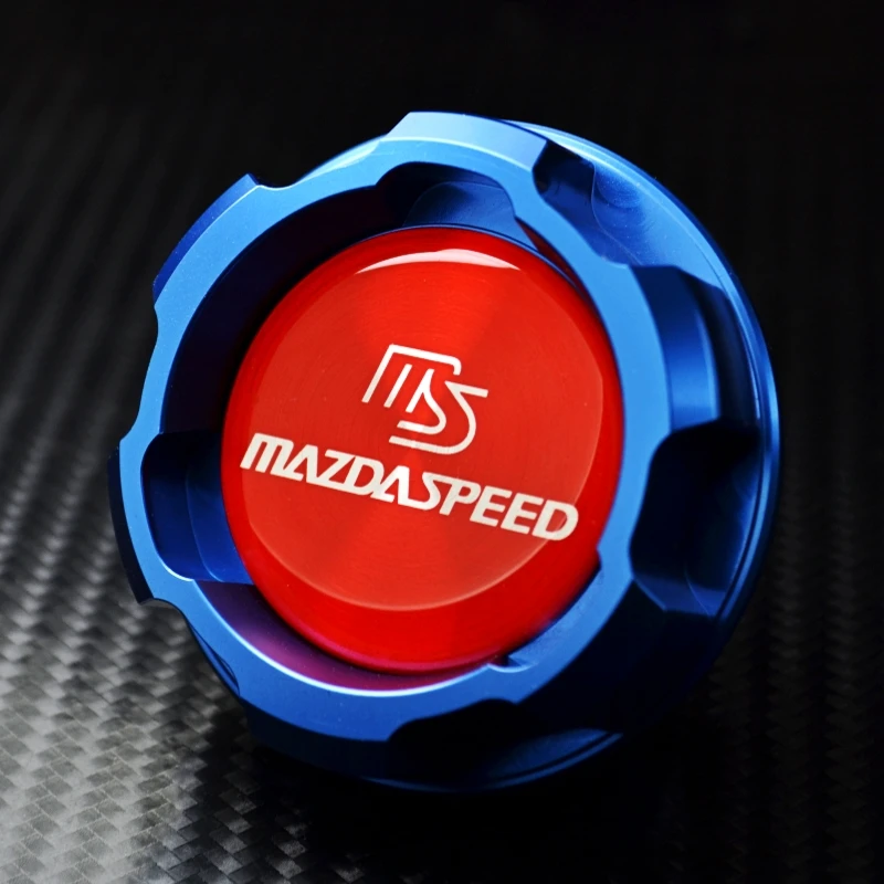 Синий Алюминий моторное масло Кепки для MAZDA MAZDASPEED RX7 RX8 323 FAMILIA BP 1.8L PROTEGE fsdet MIATA MX5 MX-5 |