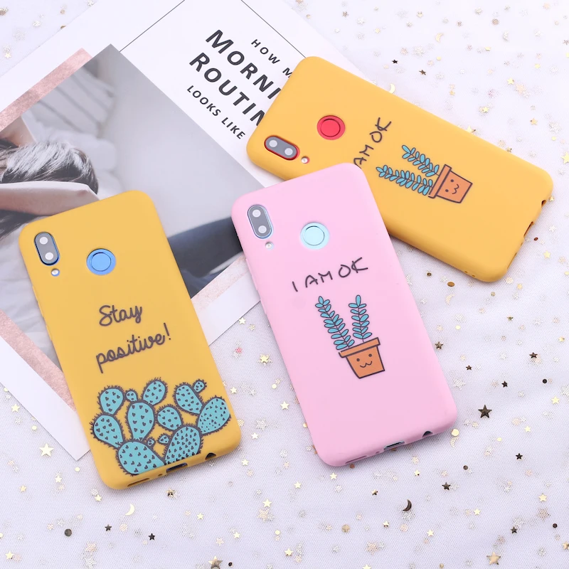 Силиконовый чехол для телефона Huawei Honor Mate 10 20 Nova P20 P30 P40 P|Бамперы| |