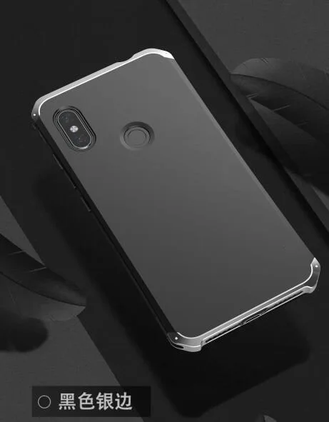 Чехол для Xiaomi Redmi Note 6 Pro алюминиевая металлическая рамка твердый пластиковый чехол на заднюю панель для Xiaomi Redmi Note 6 6 Pro Fundas Coque Shell - Цвет: Слоновая кость