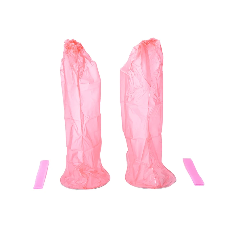 2018 2 шт дождевик цикл дождевые сапоги Водонепроницаемые Нескользящие уличные