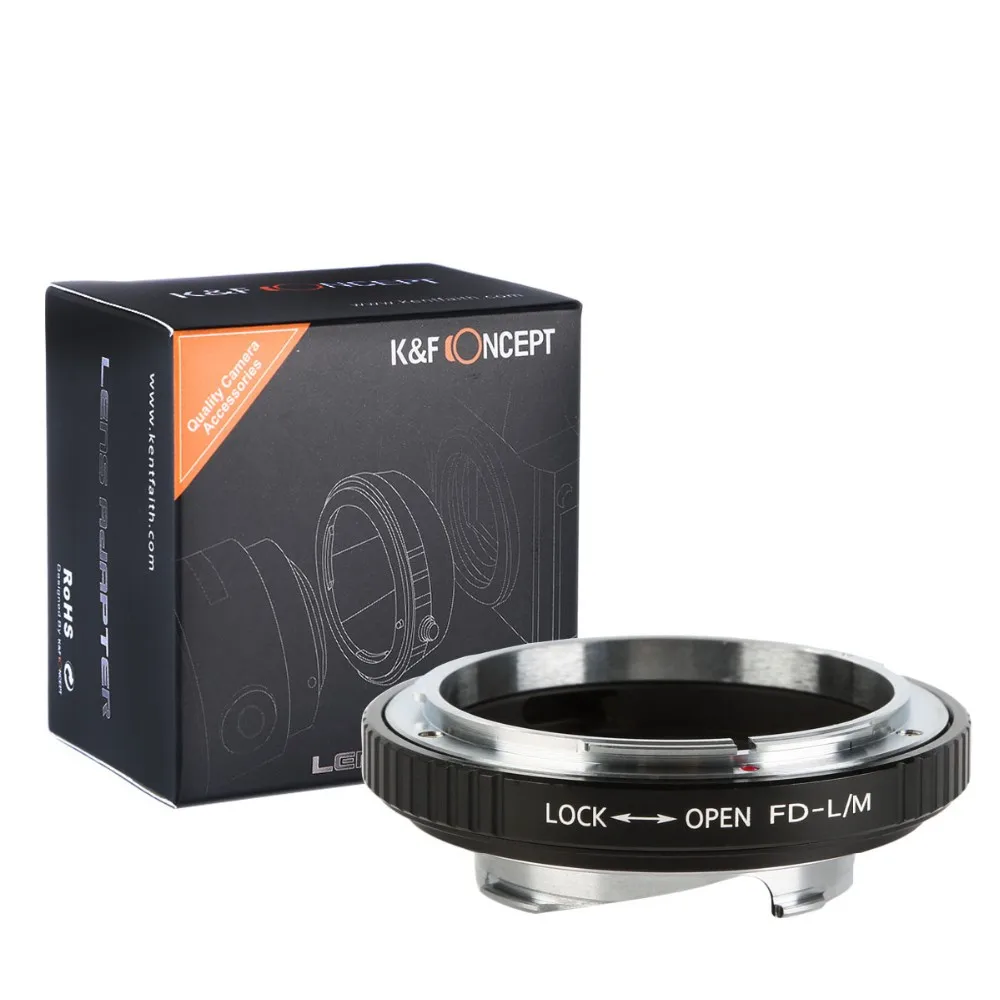 K& F адаптер для объектива FD-L/M переходное кольцо для объектива Canon объектив FD К Leica M крепление для цифровой зеркальной камеры корпус камеры