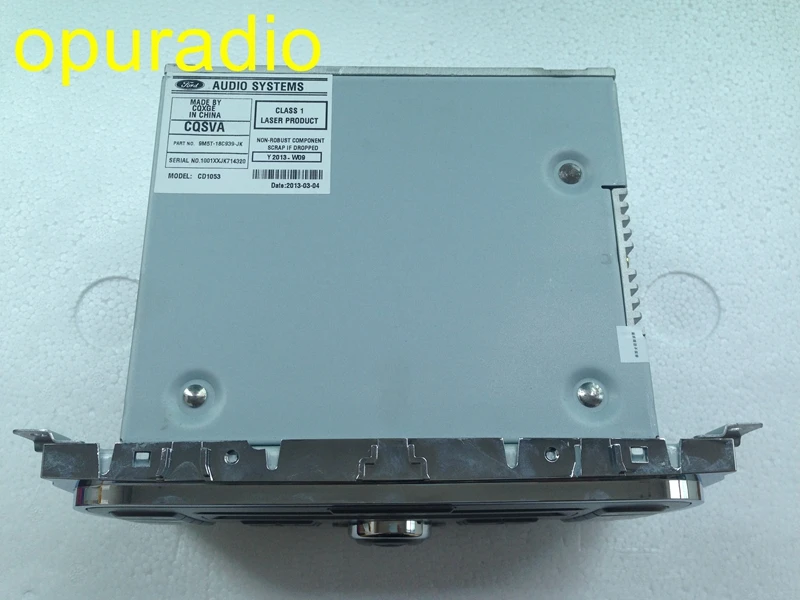 Высокое качество один CD-диск радио CD1053 9M5T-18C939-JK с MP3 USB для автомобиля ford CD-плеер