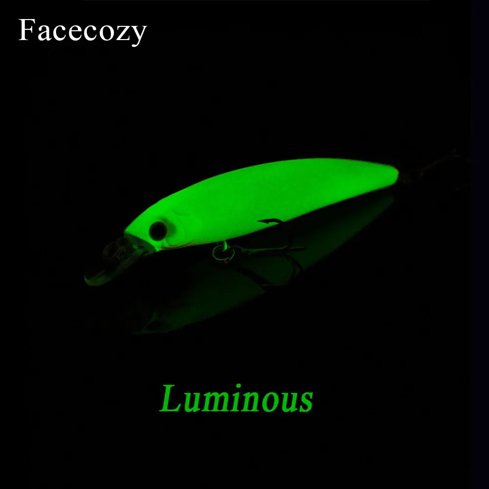 Facecozy 1 шт. светящаяся плавающая рыболовная приманка для рыбалки встроенный