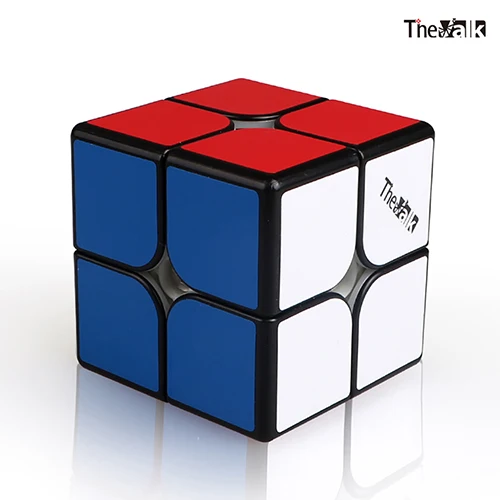 Valk2 black QiYi Valk2 м Скорость Cube 2x2 Stickerless/черный Valk 2 M Magic Cube 2x2x2 игрушка-головоломка - Цвет: Valk2 black