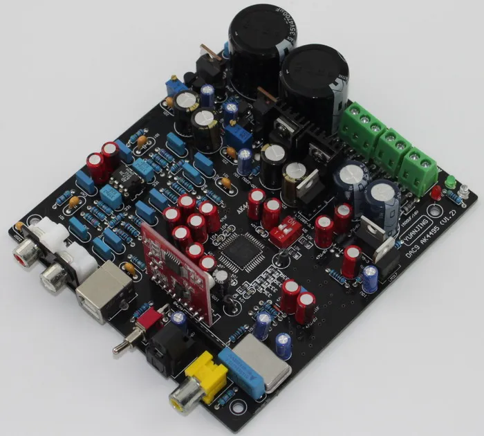 AK4495SEQ + WM8805 DAC волоконно коаксиальный USB декодер плата|Усилители мощности| |