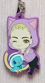 1 шт. аниме брелок YURI on ICE Victor Yuri Katsuki JJ Otabek Maleneko ремешок супер милый телефон кулон llavero брелоки - Цвет: 6