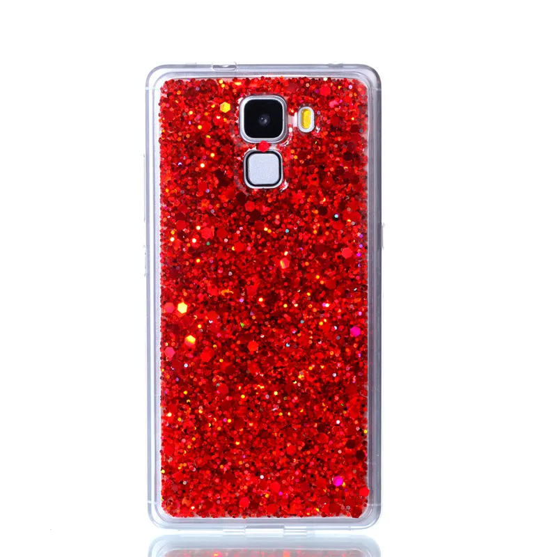 For Case Huawei Honor 7 Cover Glitter Bling Shiny for coque Soft Silicon Phone 5.2 inch |