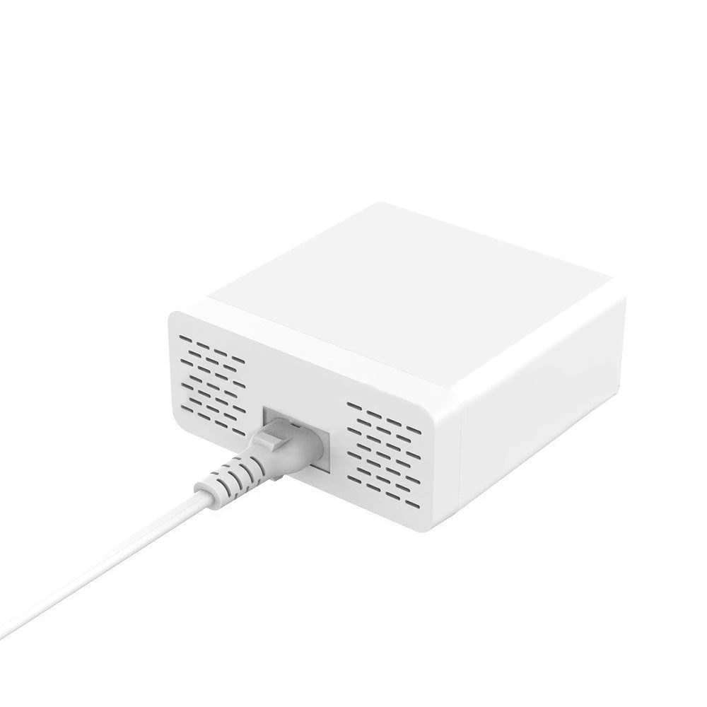 QC 3,0 USB зарядное устройство мульти USB порт быстрое зарядное устройство 6 портов USB розетка быстрое зарядное устройство с ЖК-дисплеем для iPhone iPad SAMSUNG Xiaomi